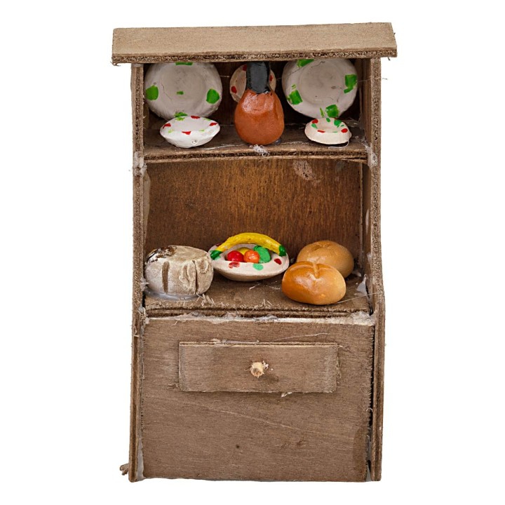 Cupboard with food cm 7.5x4.5x13 h