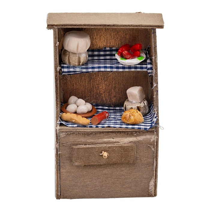 Aparador con comida cm 7,5x4,5x13 h