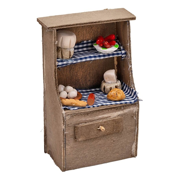 Aparador con comida cm 7,5x4,5x13 h