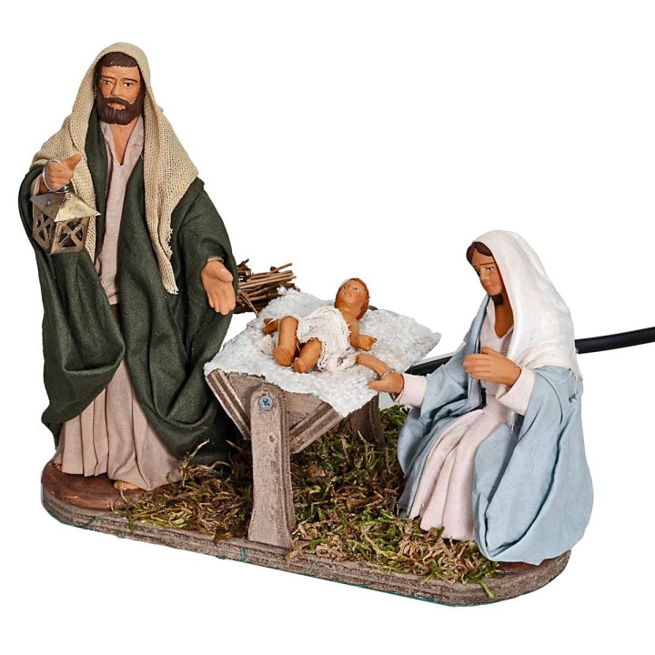 Natività 15 cm in movimento
