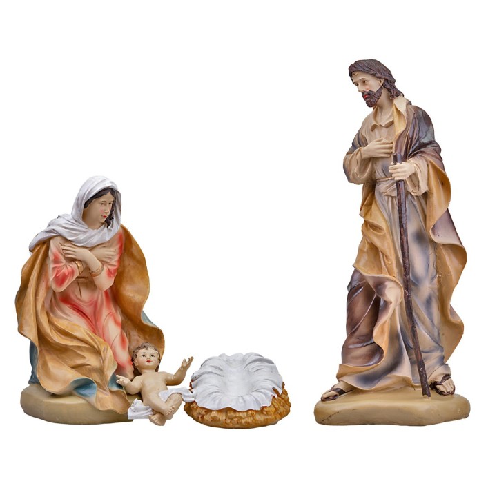 55 cm Nativity Set in resin