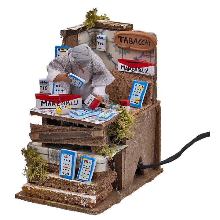 Tobacconist 10 cm in motion