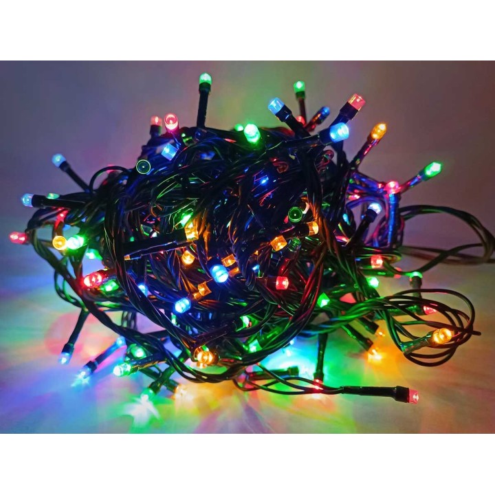 Minilucciolas 300 led multicolor para interiores y exteriores
