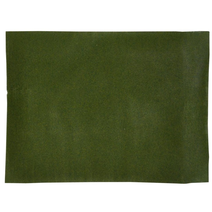 Papel césped efecto terciopelo verde cm 50x70