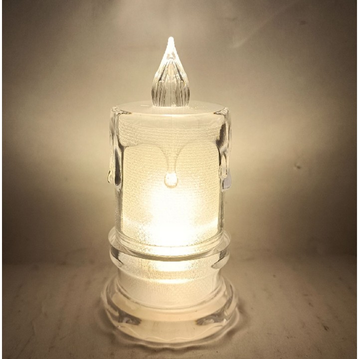Vela de led funcional a batería cm 5x9,5