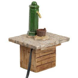 Fuente de columna funcional de resina cm 9x9,5x15 h