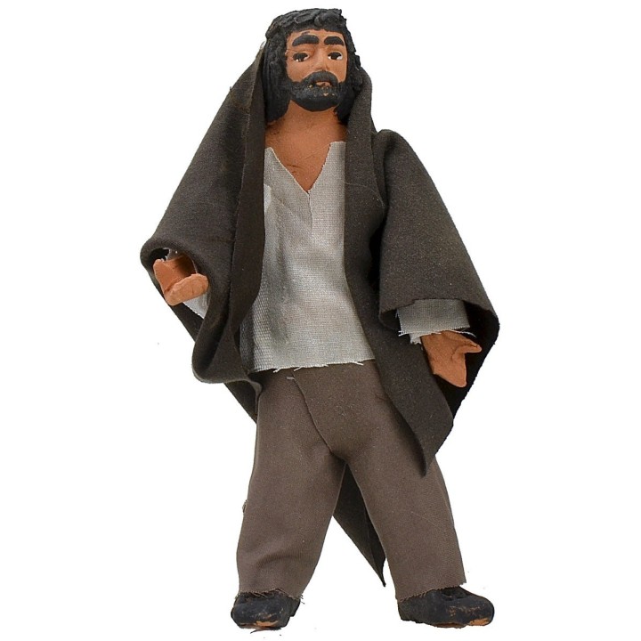 Standing man 15 cm with up-down arm