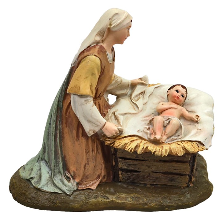 Nativity Set 3 figures in resin series 12 cm Martino Landi