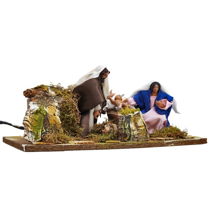 Nativity 15 cm in movement