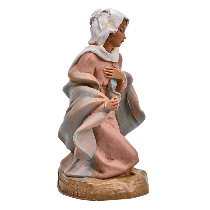 Virgen arrodillada serie 12 cm Fontanini