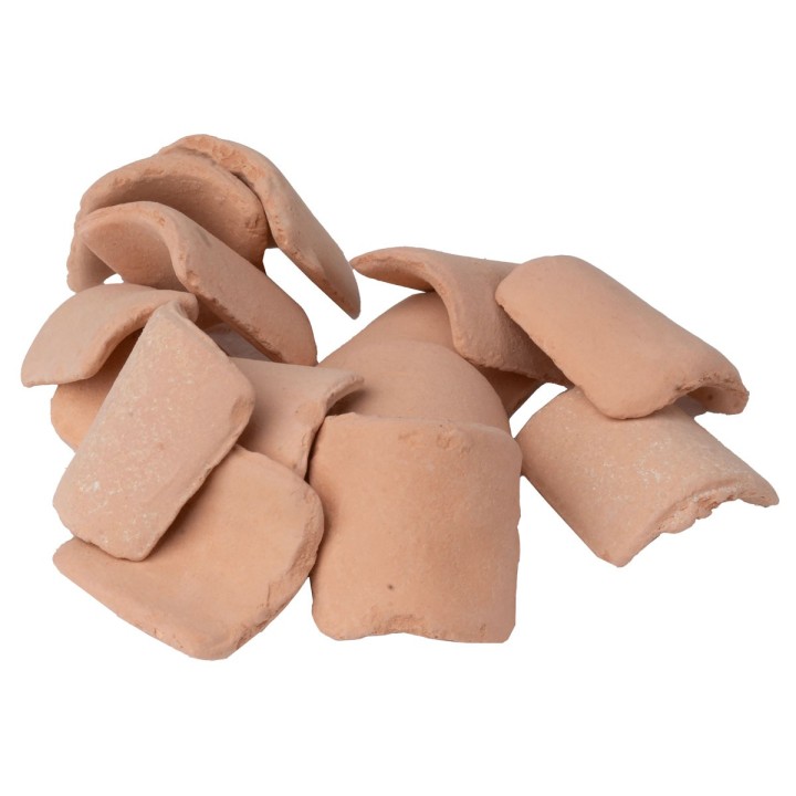 Roof tiles in a bag of 12 pcs - 2.5x2.5 cm