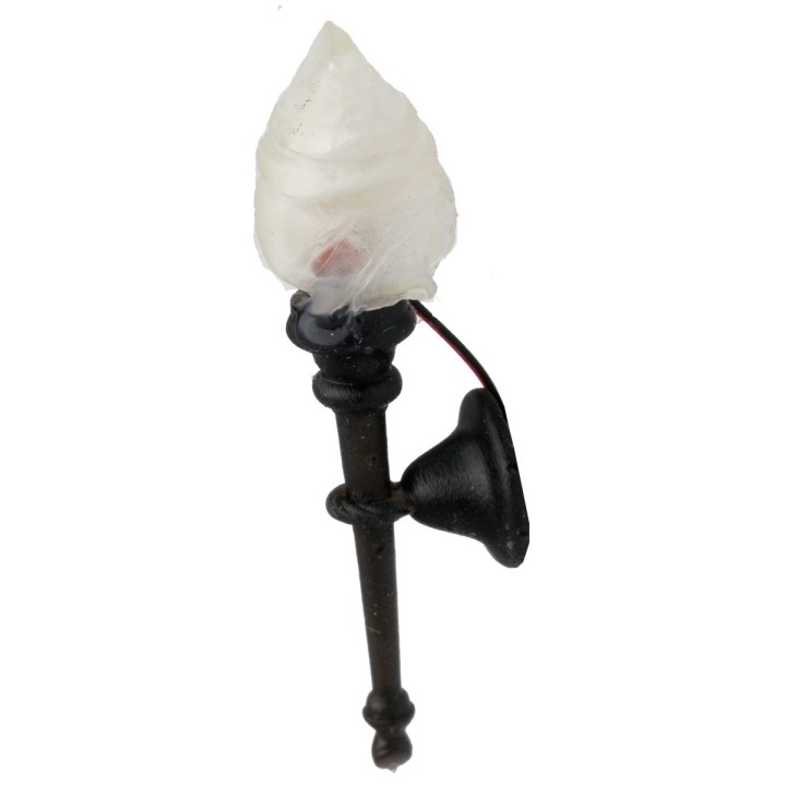 Antorcha de pared 3,5 cm 12v.