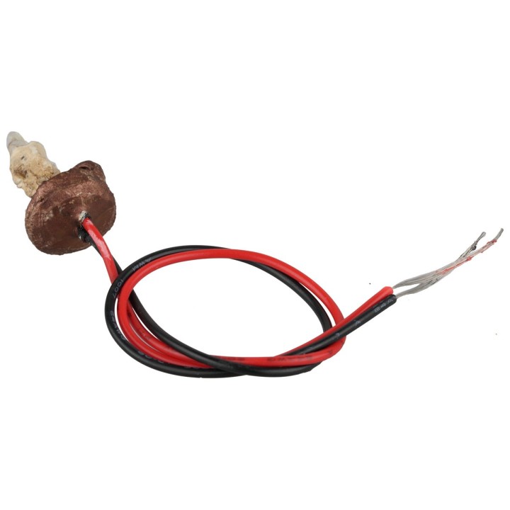 Bugia base rotonda 2,4 cm 12v.