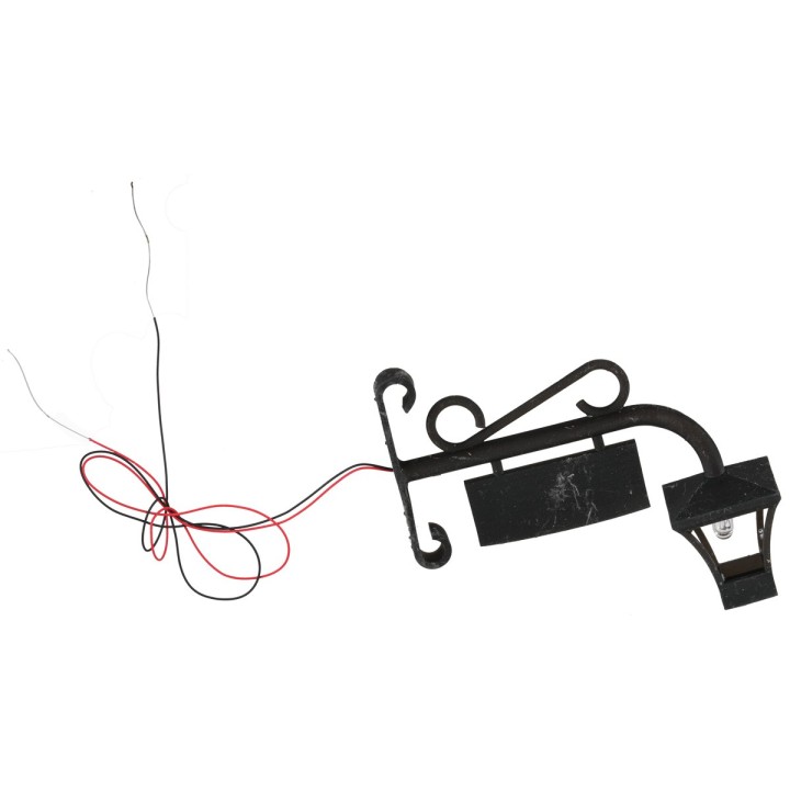 Lanterna con insegna 5,3 cm12v.