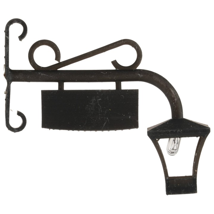 Linterna con letrero 5,3 cm12v.