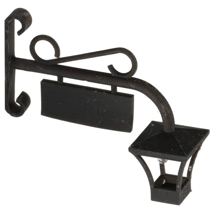 Lanterna con insegna 5,3 cm12v.