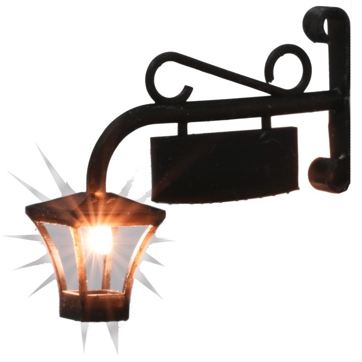 Lantern with sign 5.3 cm12v.