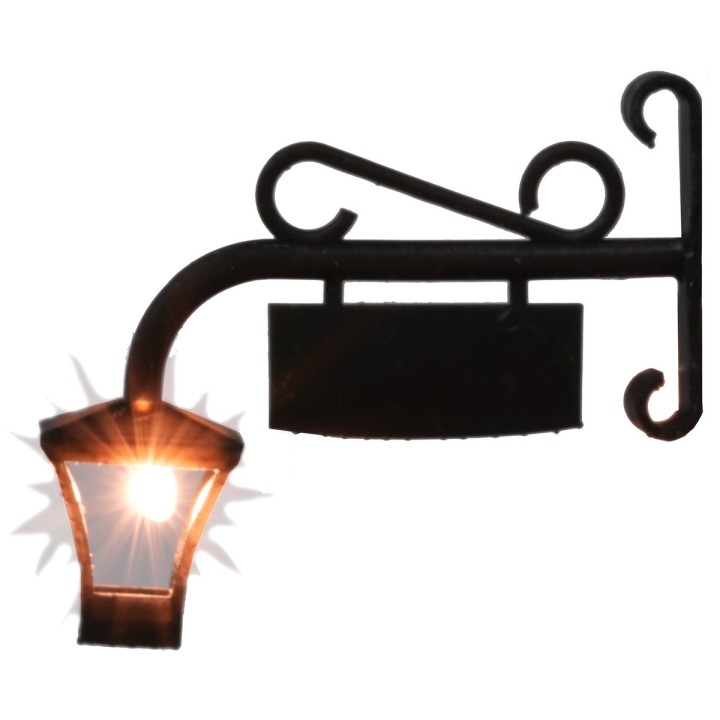 Lantern with sign 5.3 cm12v.