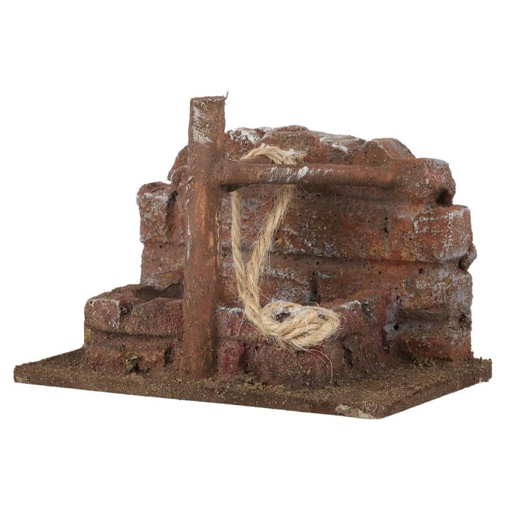 Rustic well cm 9x5x6 h