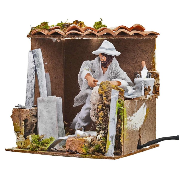 Arrotino serie 15 cm in movimento cm 17x17x19 h