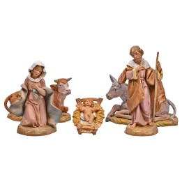 Natività 5 soggetti 12 cm Fontanini