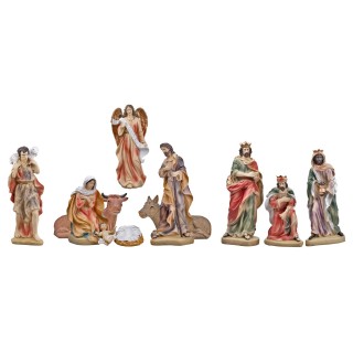 Set Natività 55 cm in resina