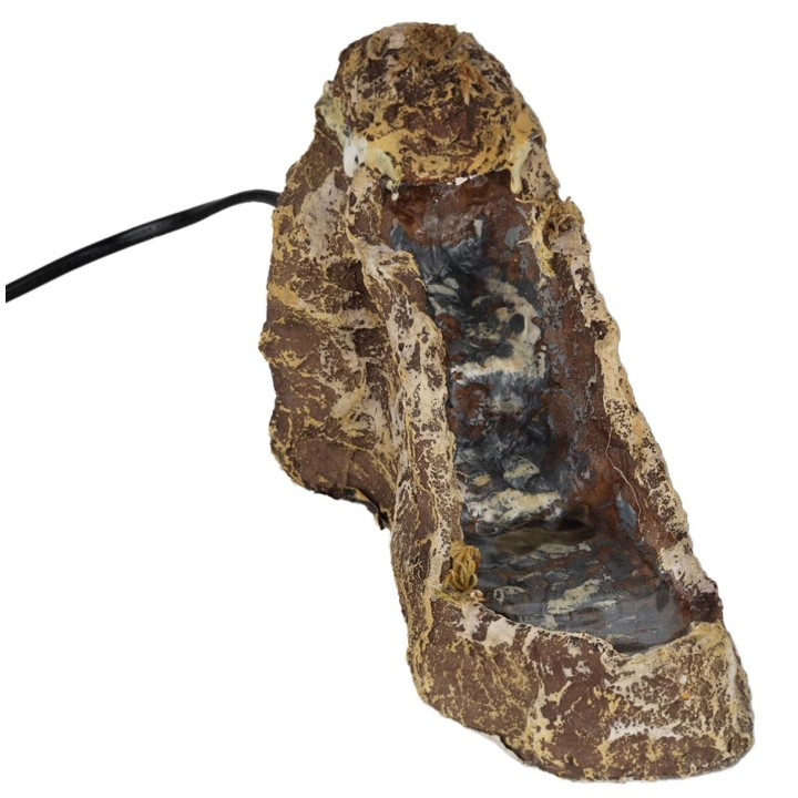 Cascata nella roccia funzionante cm 7,5x20x14 h