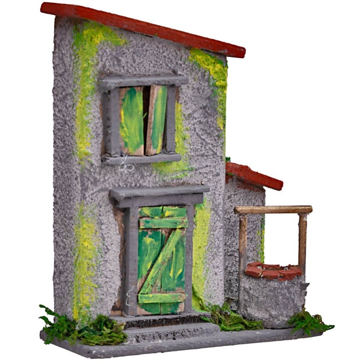House with well cm 10x4x12.5 h