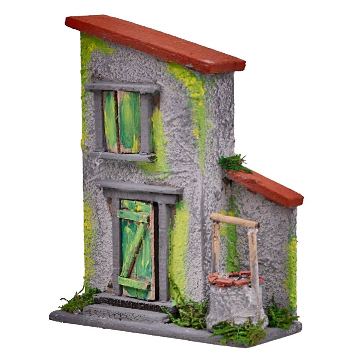 House with well cm 10x4x12.5 h