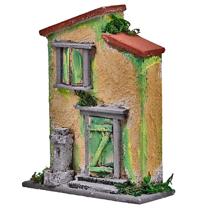 House with column fountain cm 10x4x12.5 h