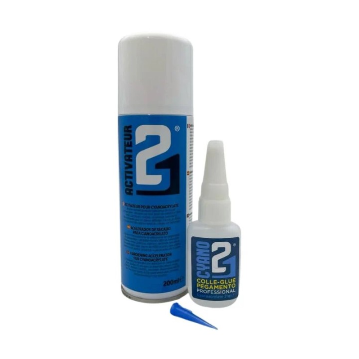Kit Super colla Colle21 colla cianoacrilato e attivatore per