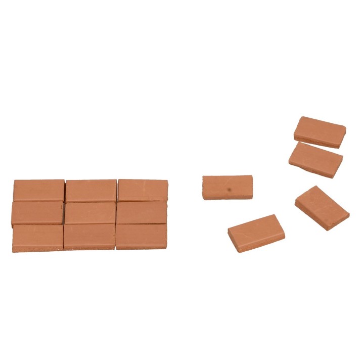 Terracotta tiles mm 10x5x1 envelope 300 pcs