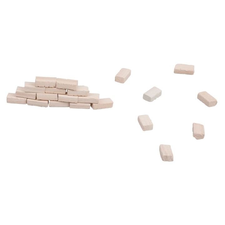 Stone-effect bricks 10x5x3 mm 500 pieces
