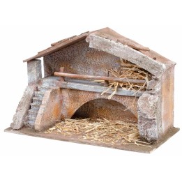 Cabin with loft cm 30x15x19h