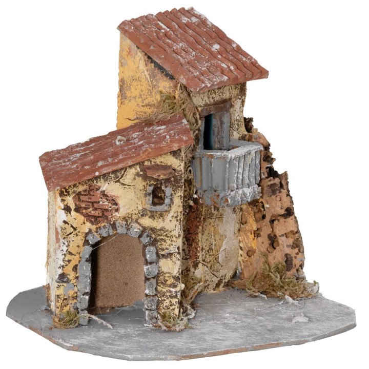 Casetta in resina con balcone 20x18x18h