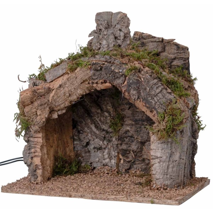 Illuminated grotto cm 30x20x30h