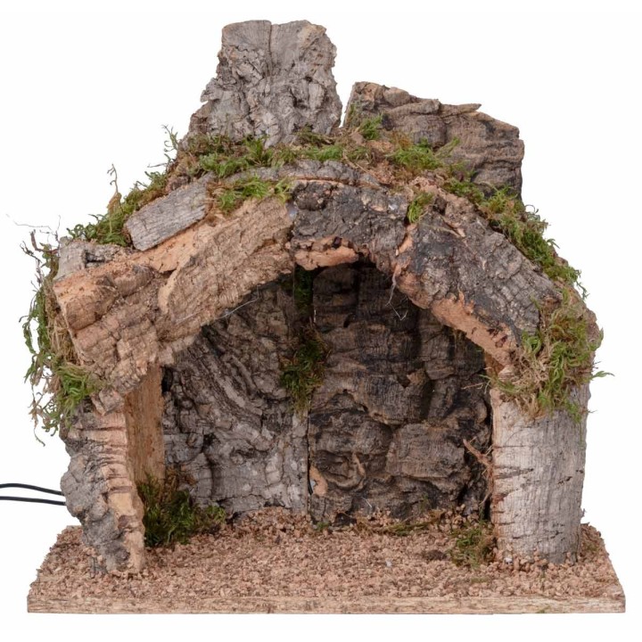 Illuminated grotto cm 30x20x30h