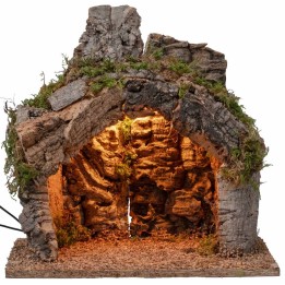 Illuminated grotto cm 30x20x30h