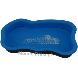 Estanque de PVC azul