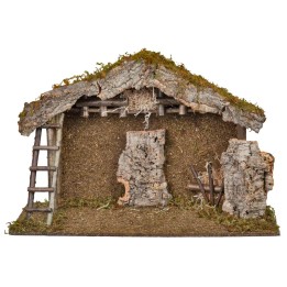 Hut for Nativity 30 cm 79x36x50h