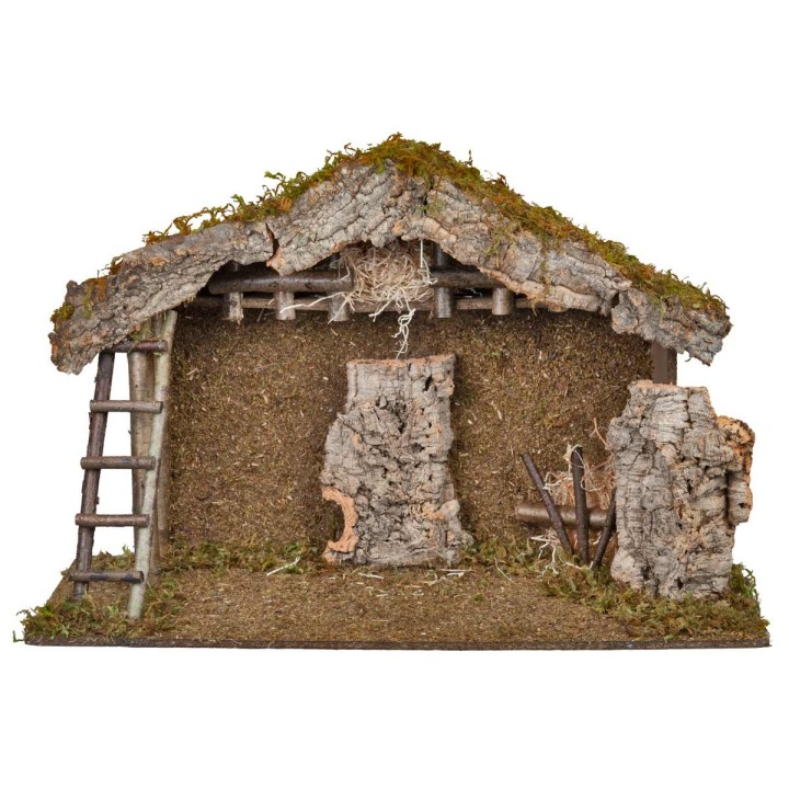 Capanna per Natività 30 cm 79x36x50h