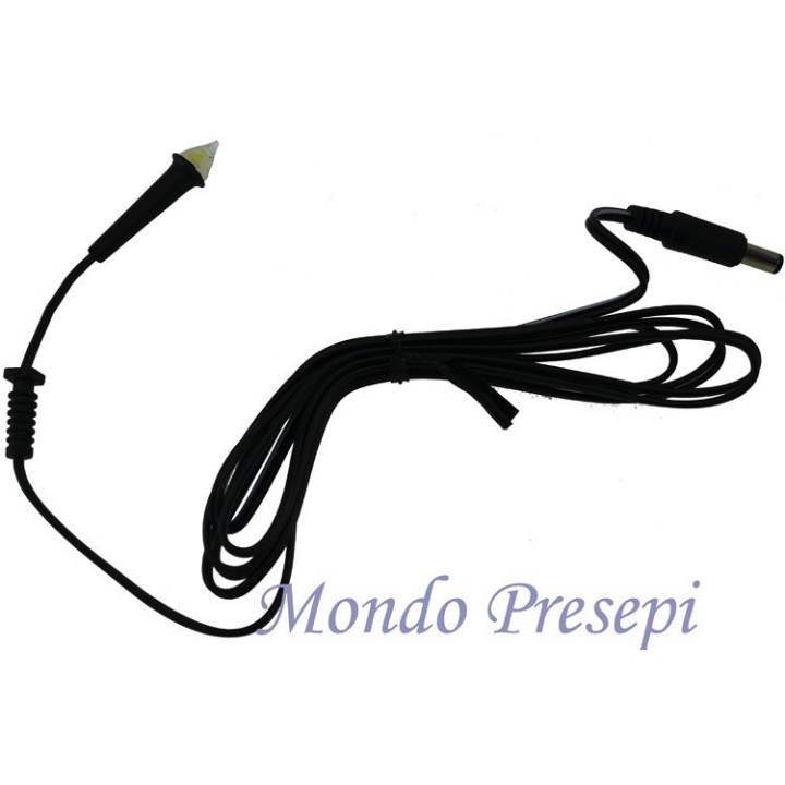 Torcia led giallo 5 mm