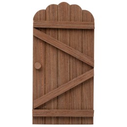 Wooden door with Z structure cm 7x14 h