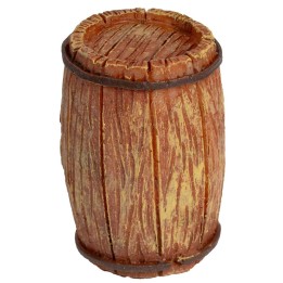 Botte in resina effetto legno 4 cm