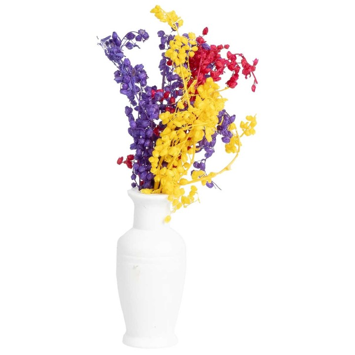 Vaso di fiori in colori assortiti cm 1,5x6h