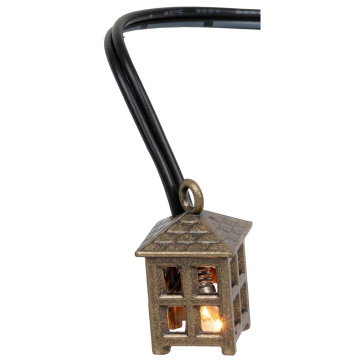 Lanterna a luce bianca con filo 3,5 Volt cm 2h