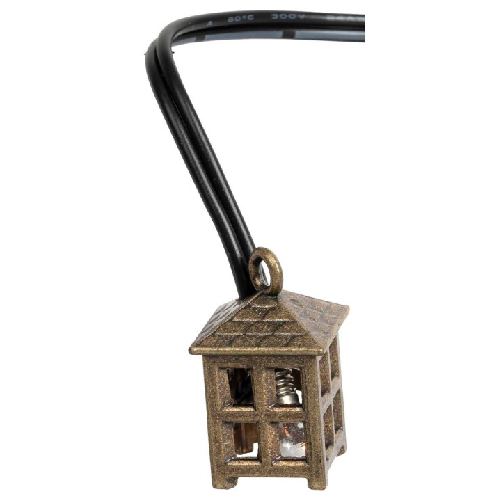 White light lantern with wire 3.5 Volt cm 2h