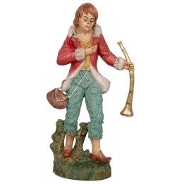Pastore con strumento musicale 30 cm in Pvc