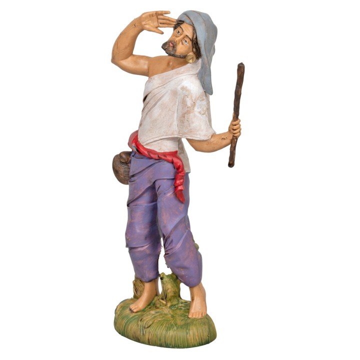 copy of Zampognaro con strumento 30cm in Pvc