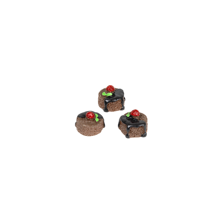 Set 3 tortini al cioccolato ø 1,5 cm